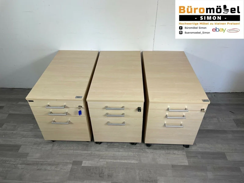 Ceka Rollcontainer Ahorn