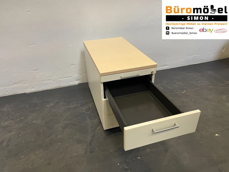 König & Neurath Rollcontainer Ahorn
