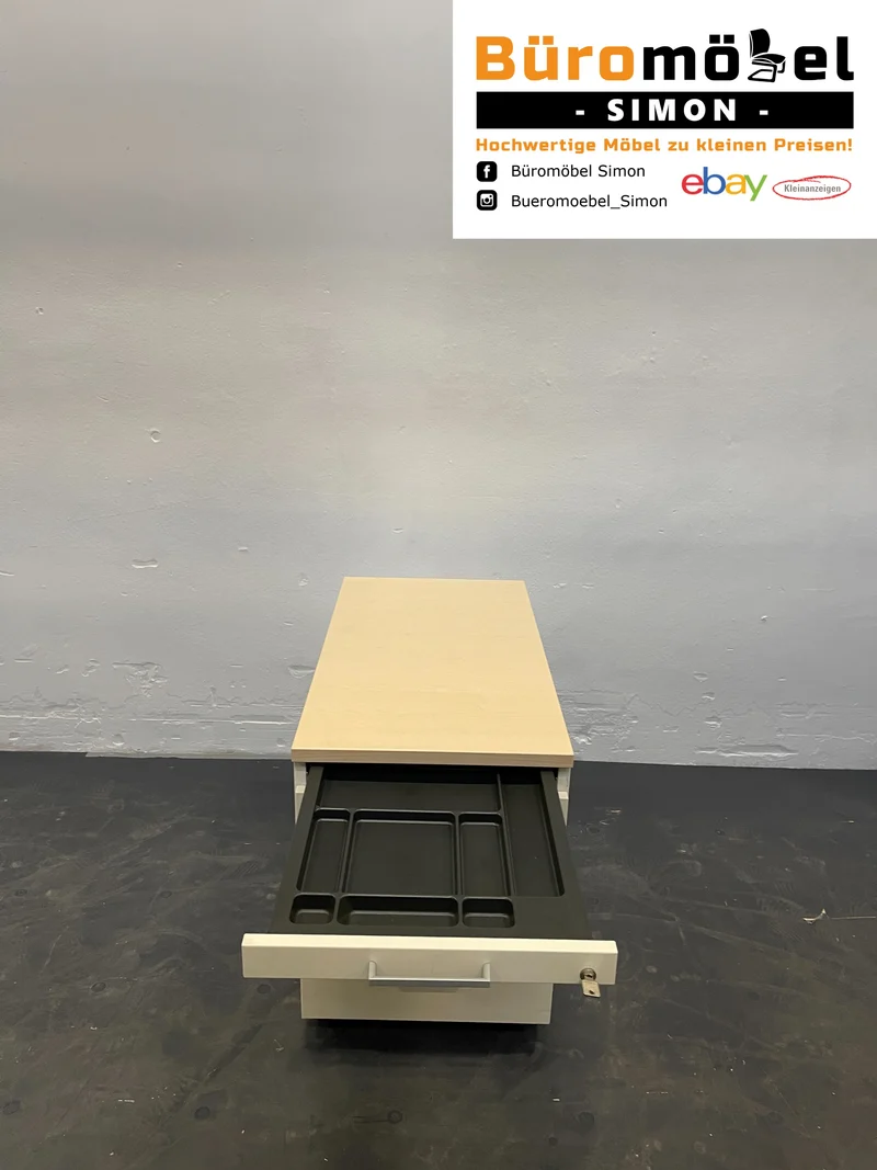 König & Neurath Rollcontainer Ahorn