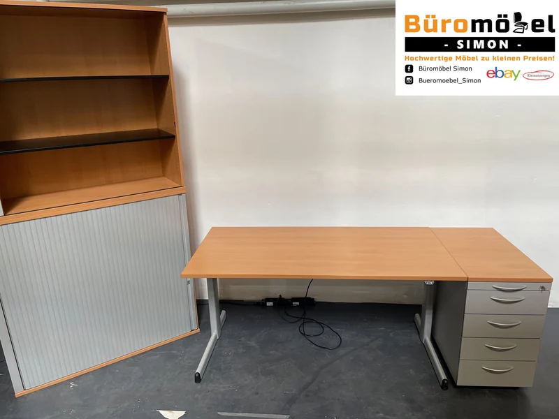 Steelcase Sideboard Buche 6OH