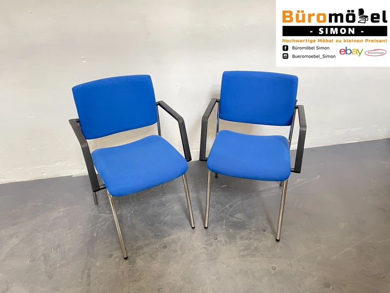 Dauphin Konferenzstuhl Blau