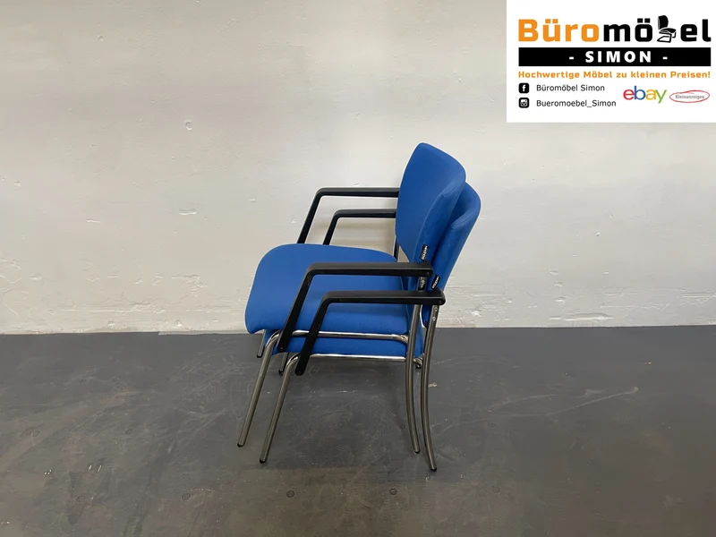 Dauphin Konferenzstuhl Blau