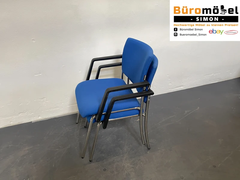 Dauphin Konferenzstuhl Blau