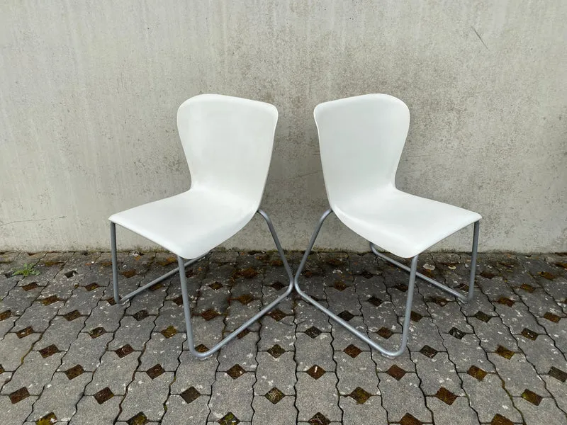 Steelcase Kantinenstuhl Weiß