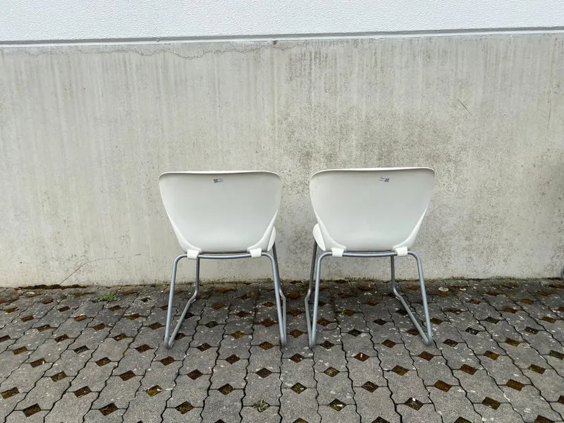 Steelcase Kantinenstuhl Weiß