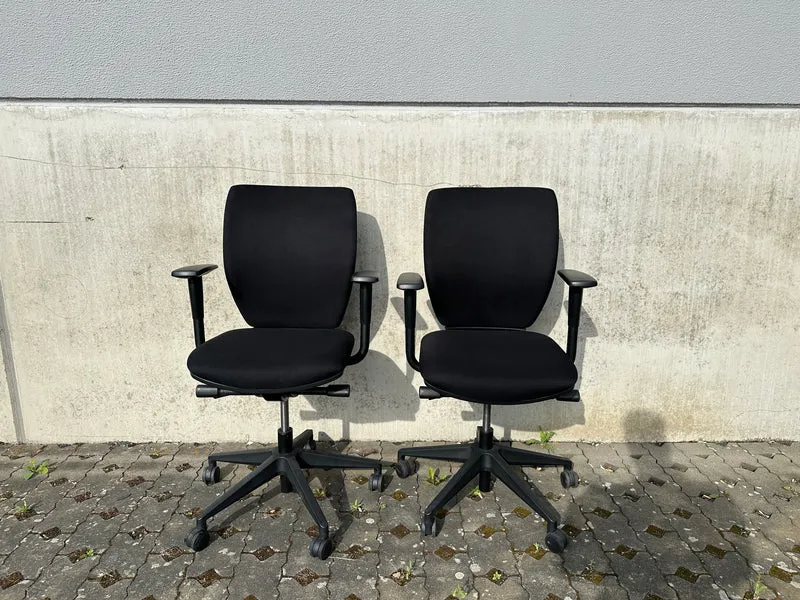 ErgoSit Basic Bürodrehstuhl Schwarz