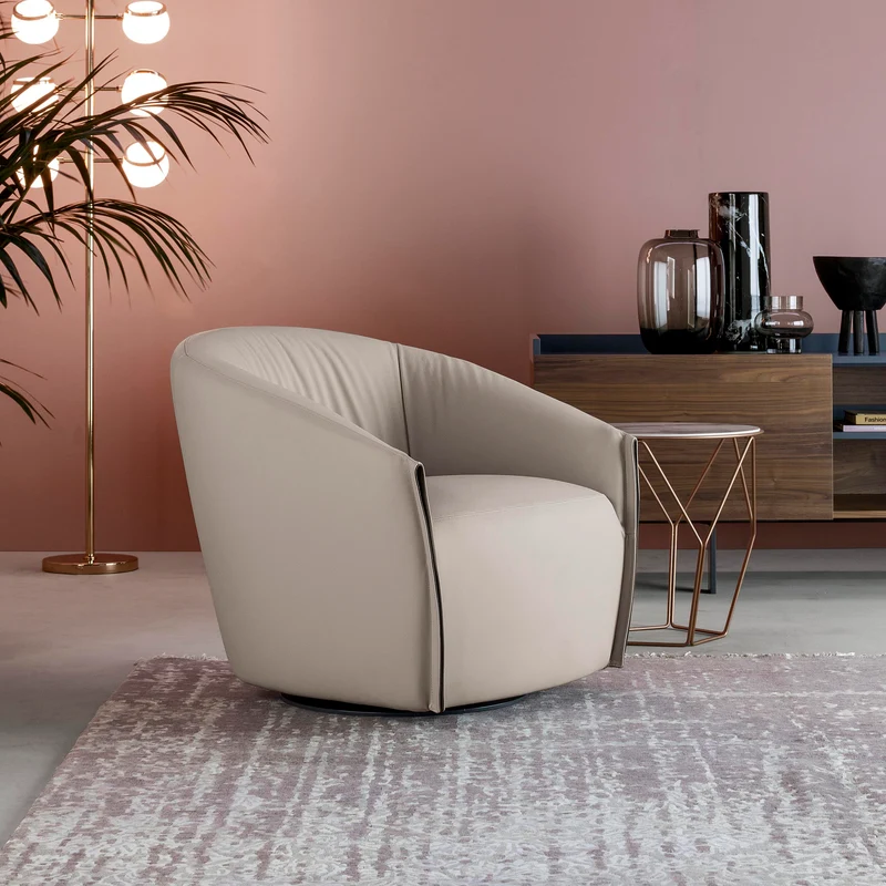 Bodo Swivel Armchair