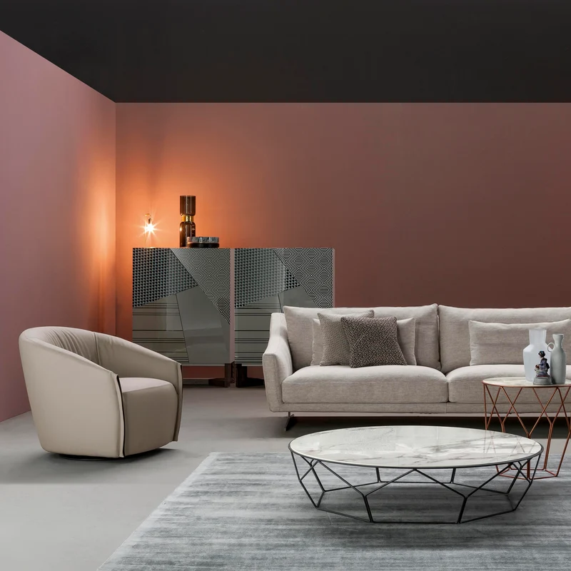 Bodo Swivel Armchair