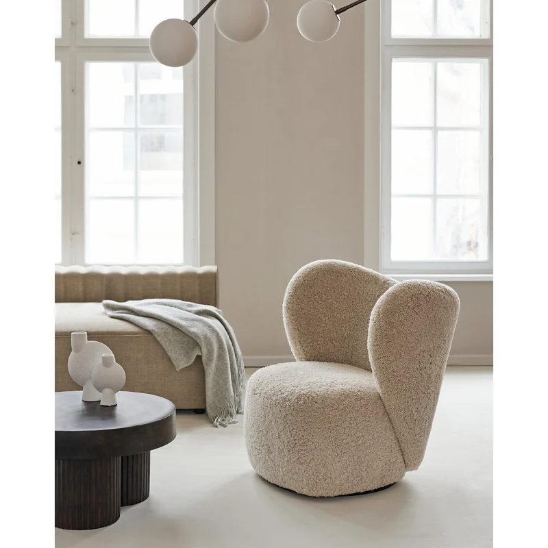 Little Big Swivel Chair, Sheepskin
