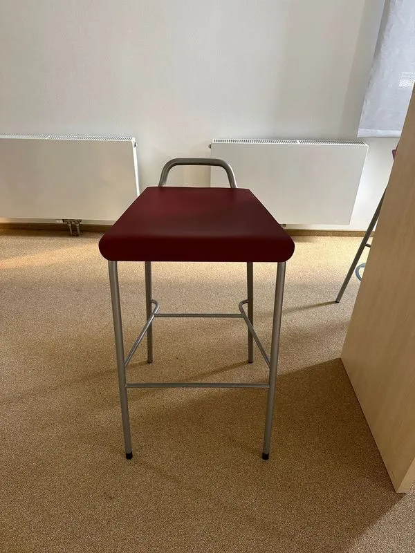 Stehhocker Tresenhocker Barhocker Rot