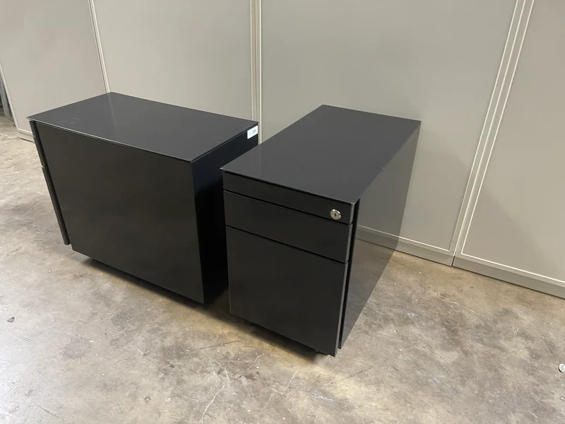 König & Neurath Rollcontainer Schwarz