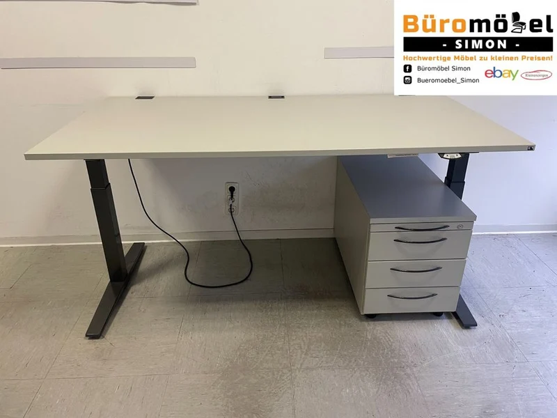 König & Neurath Rollcontainer Grau