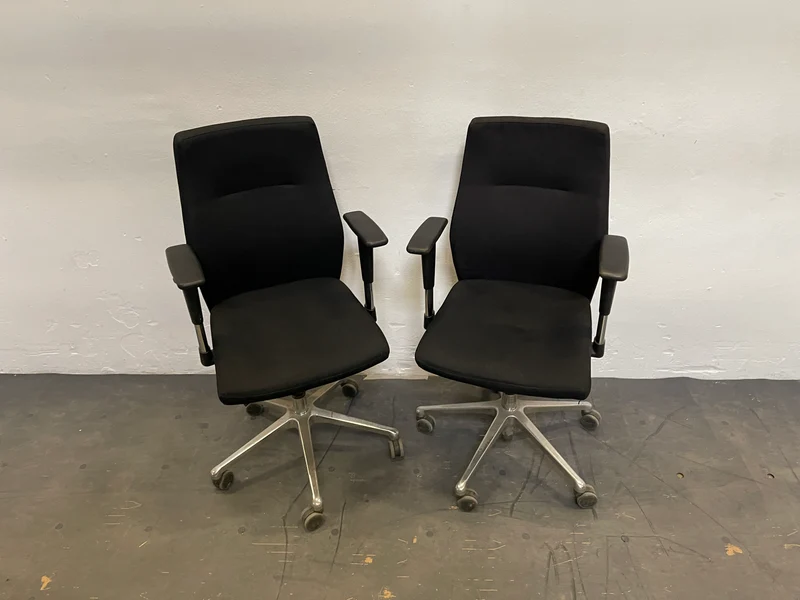 Ergonomisch Bürodrehstuhl Schwarz