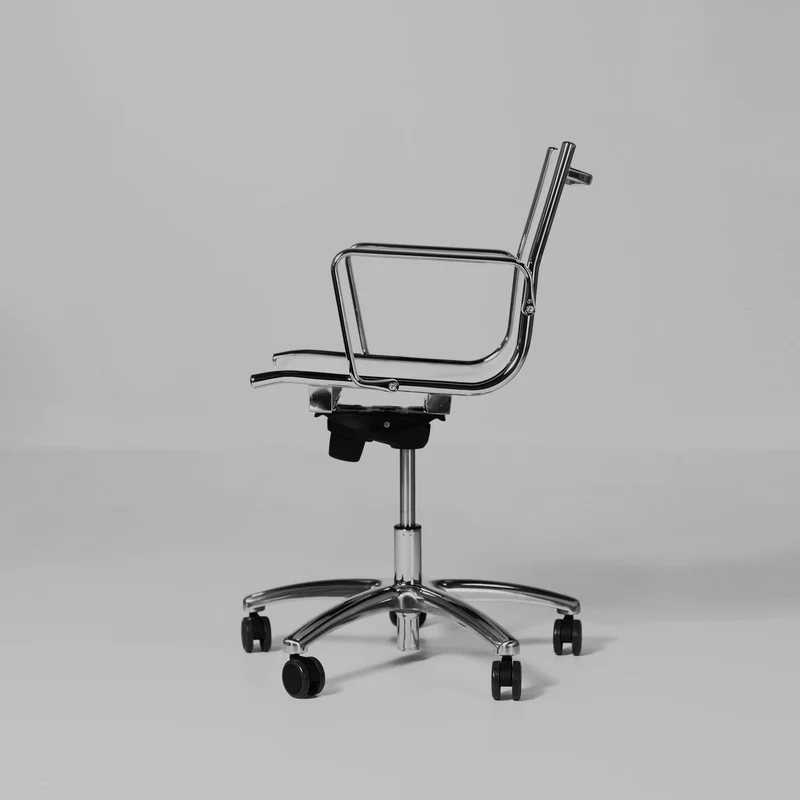 Light, Mesh Shell, Medium Back Armchair