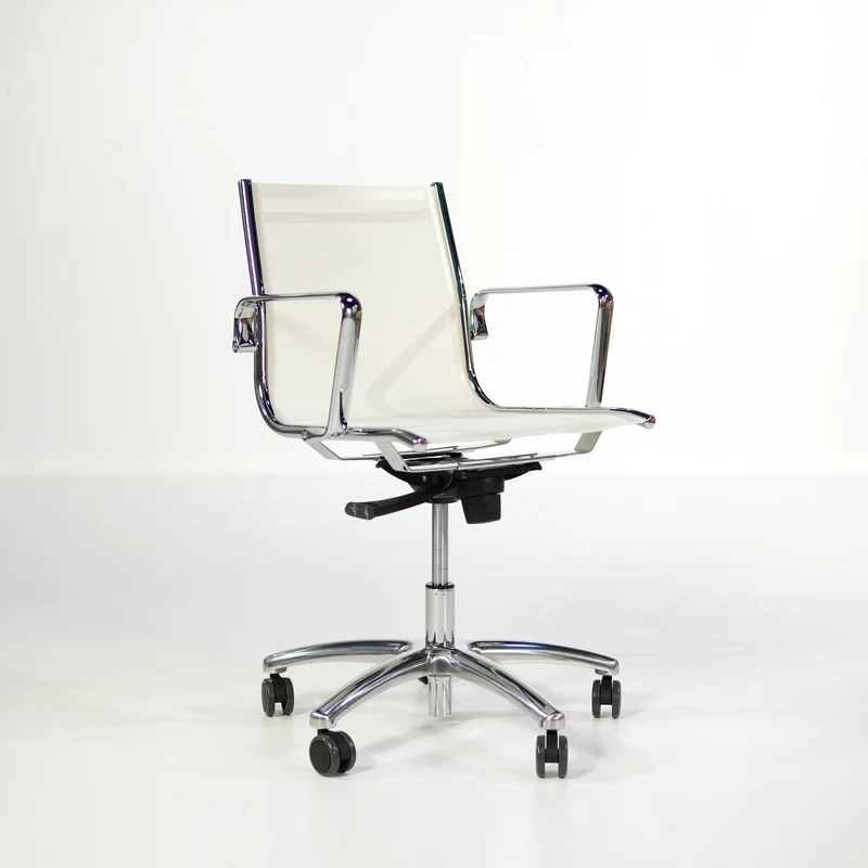 Light, Mesh Shell, Medium Back Armchair