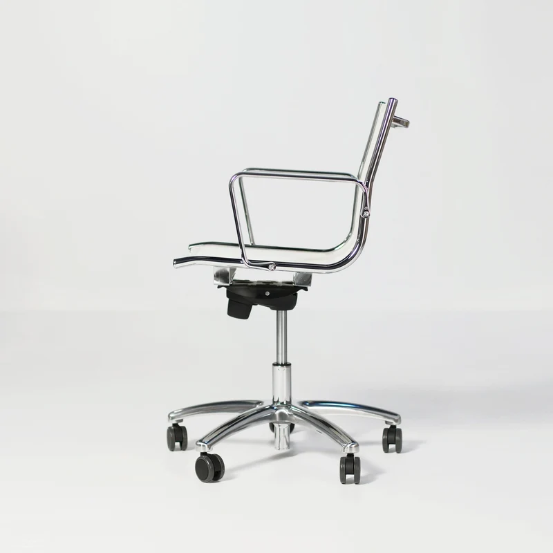 Light, Mesh Shell, Medium Back Armchair